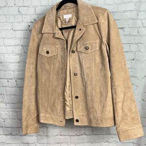 Charter Club Suede jean jacket Medium